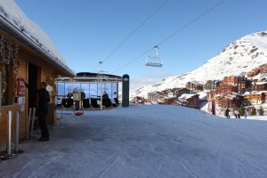 solar kiosk for ski station
