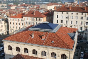 pyramidal photovoltaic canopy